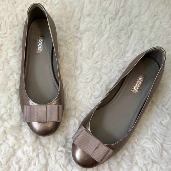Ecco Shoes - Ecco Ballet Bow Flats